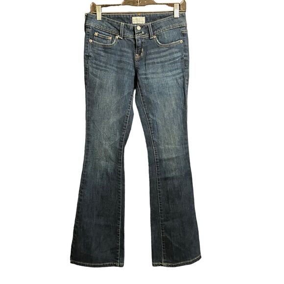 Aeropostale Jeans Women's Sz 1 2 Hailey Flare Bootcut Low Rise Cowgirl Retro Y2k - Picture 1 of 11